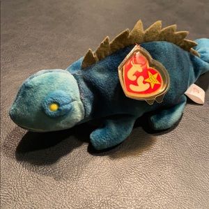 Iggy the iguana TY BEANIE BABY RARE!